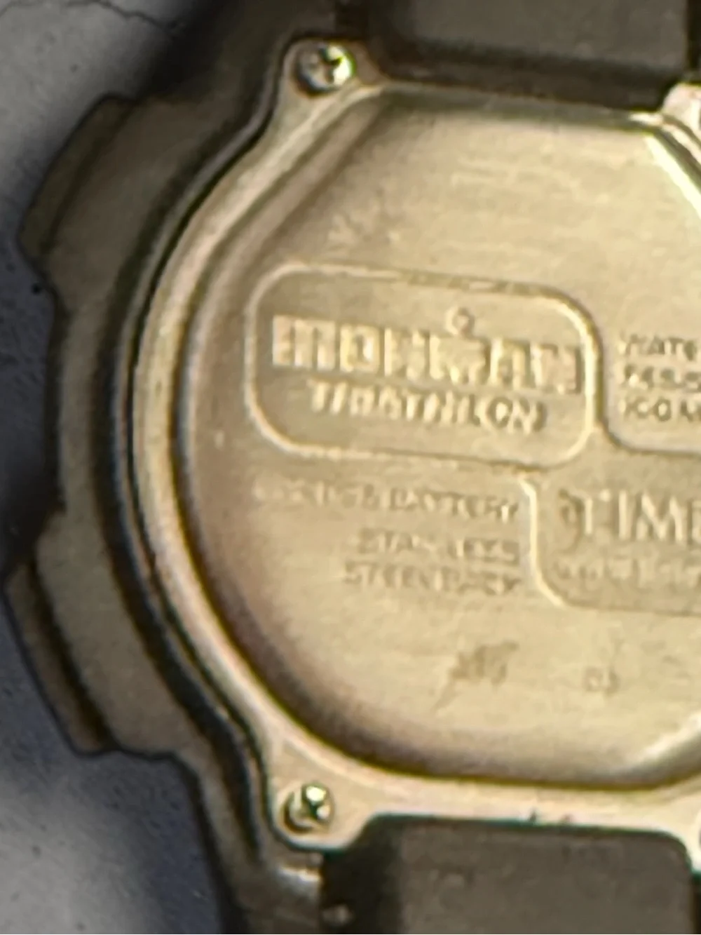 Vintage Timex Ironman Triathlon Digital Watch INDIGLO 100M Working